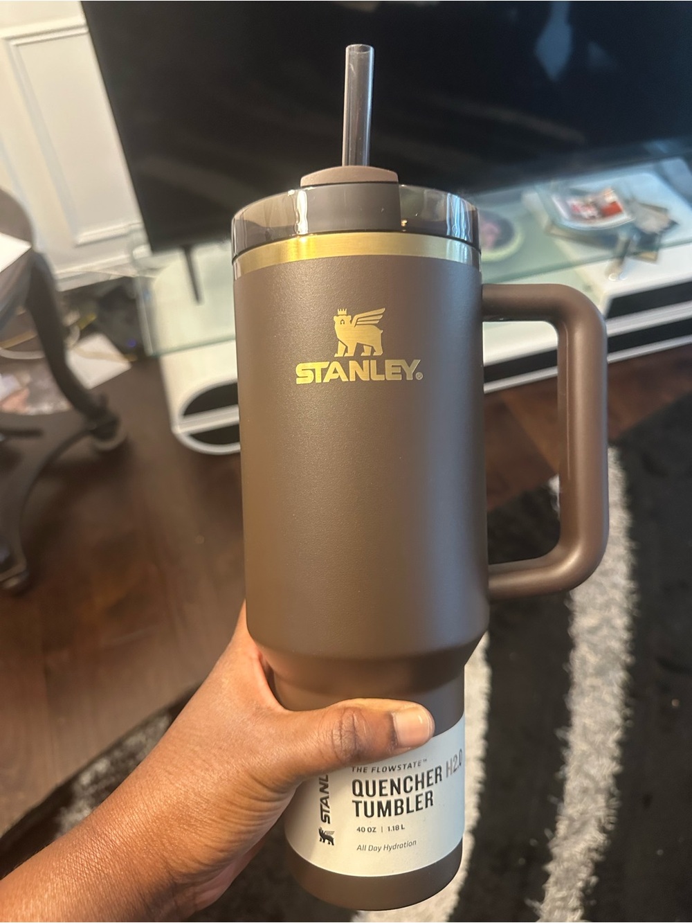 Authentic Stanley Chocolate Gold 40oz Quencher